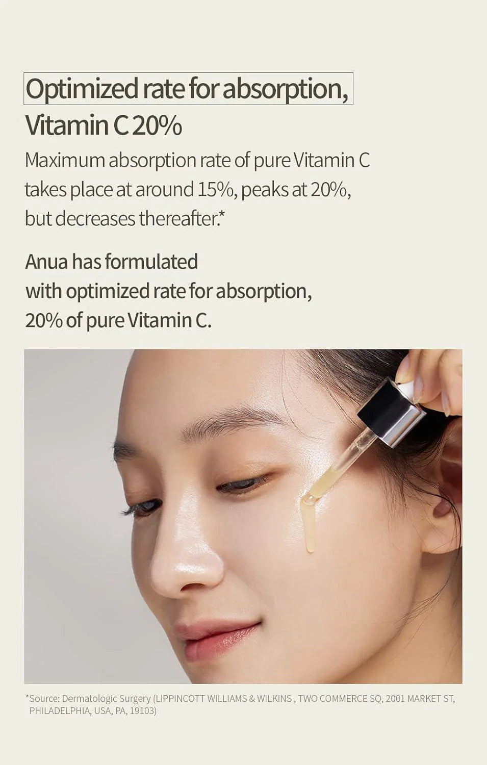 Anua 20+ Vitamin C 20 + Vitamin E Serum 20G