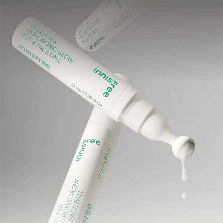 Innisfree Green Tea Hyaluronic Glow Eye & Face Ball 10ml