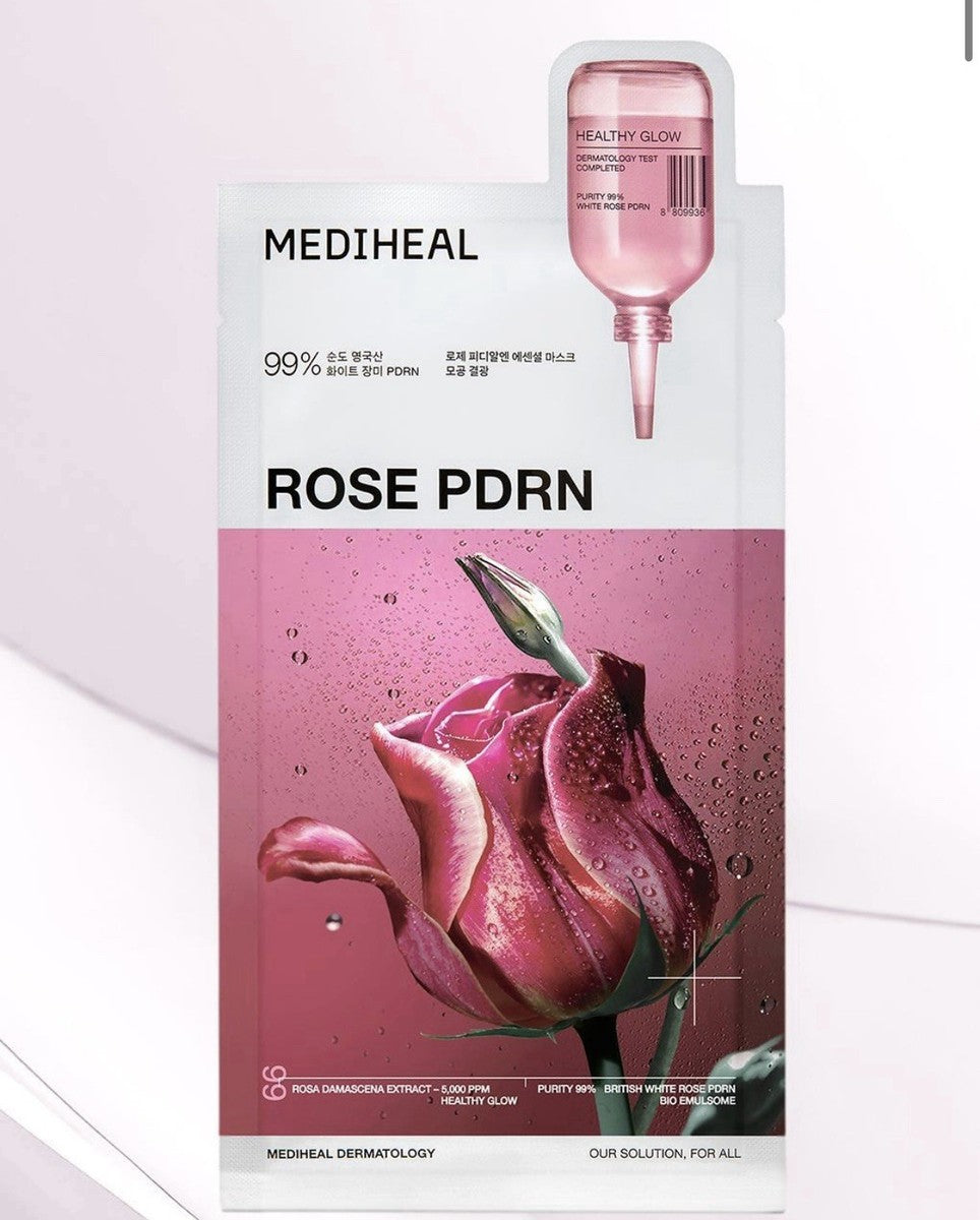 Mediheal Rose PDRN Facial Mask 10pk – Mida K-Beauty
