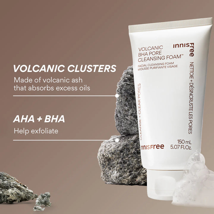 innisfree Volcanic BHA Pore Cleansing Foam 150ml / 5.07 fl. oz.
