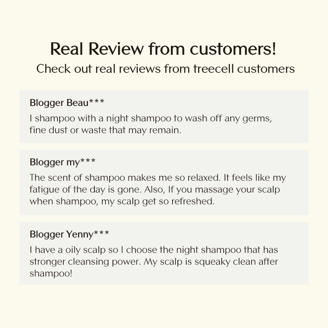 Treecell Night Collagen Shampoo 360ml