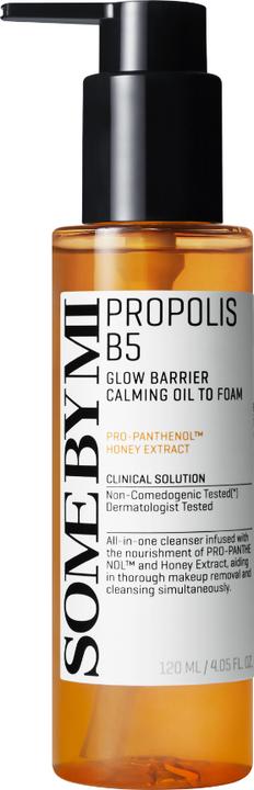Propolis B5 Glow Barrier Oil to Foam Cleanser 120ml