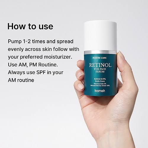 Heimish Marine Cate Retinol 0.1%  Serum 50ml