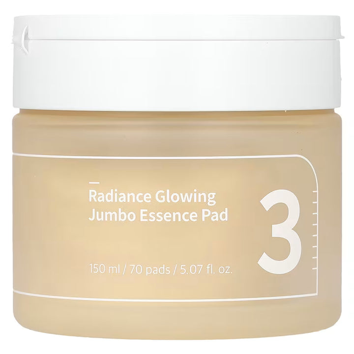 No.3 Radiance Glowing Jumbo Essence Pad 70 pads / 5.07 Fl Oz