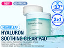 Goodal Heartleaf Hyaluron Soothing Clear Pad 70