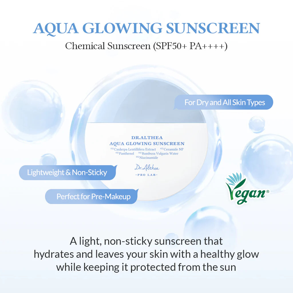 Aqua Glowing Sunscreen 45ml