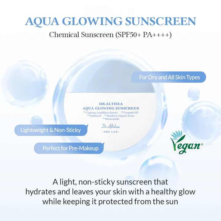 Aqua Glowing Sunscreen 45ml