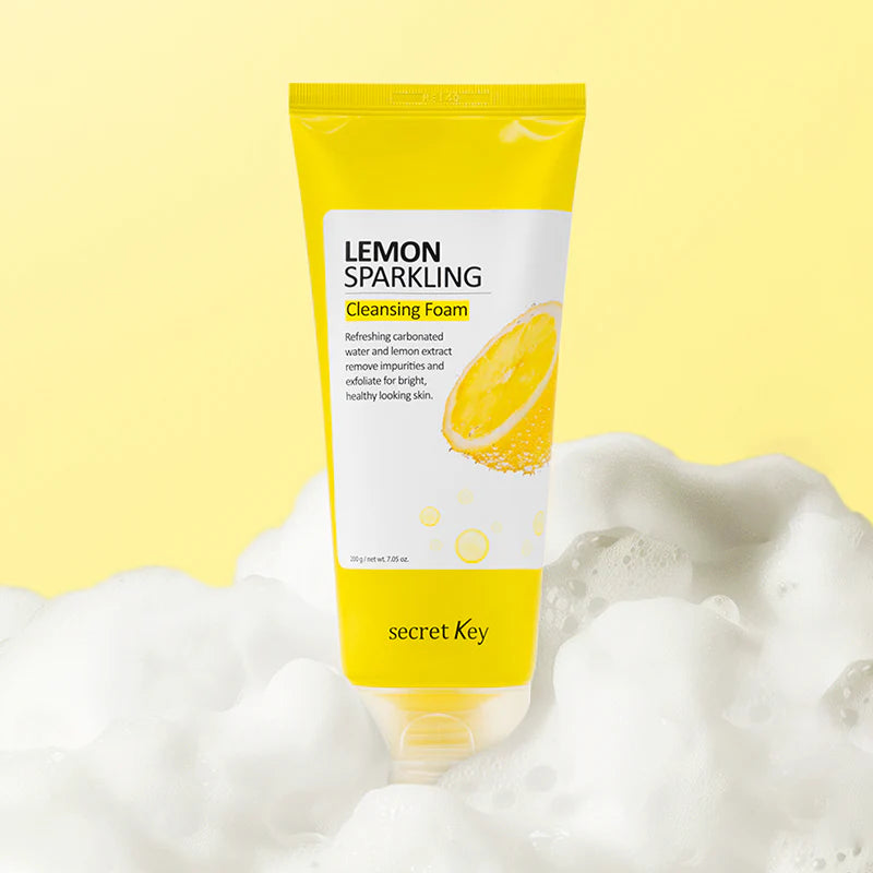 Secret Key Lemon Sparkling Cleansing Foam 200ml