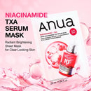 Anua Niacinamide + TXA Serum Mask 1