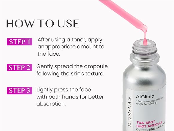 Dominas AtClinic TXA-Spot Shot Ampoule 30ml