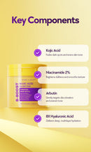 Nine Less B-Boost Kojic Acid Glow Pad 80