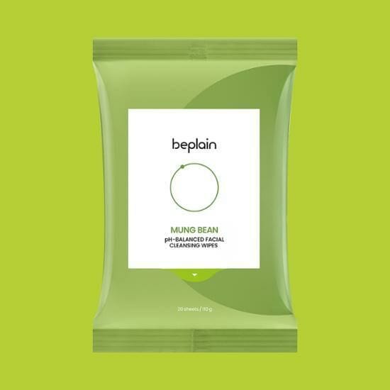 Mung Bean pH- Balanced Facial Cleansing Wipes 20