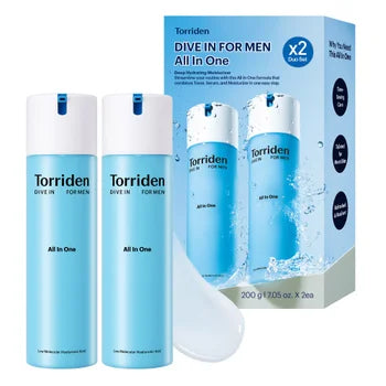 Dive In For Men All In One Moisturizer 200ml x 2 pack