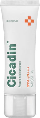 Missha Cicadin Rescue Mild Sunscreen SPF50+ / PA++++ 40ml