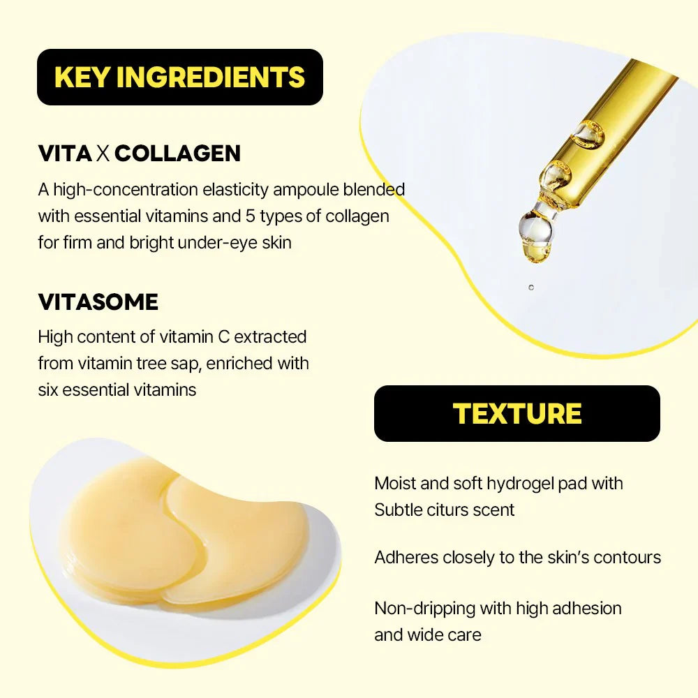 ( RENEWED ) Mediheal Vita Collagen Eye Ampoule Patch