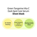 Goodal Green Tangerine Vitamin C Mask, 5P