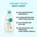 Derma:B Creamy Touch Body Wash 400ml