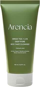 Green Tea + LHA Deep Pore Rice Cake Cleanser 150ml / 5.07 fl. oz.