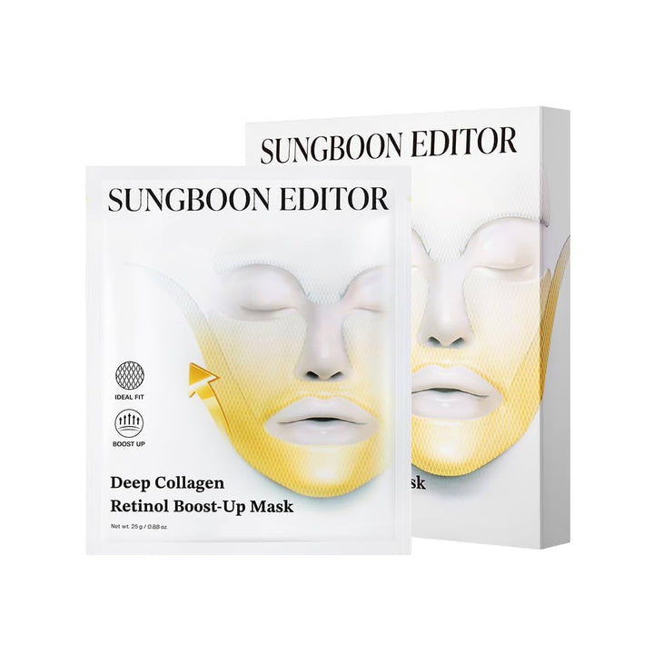 Sungboon Editor Deep Collagen Retinol Boost-Up Mask 4