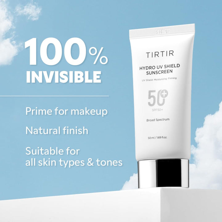 Hydro UV Shield Sunscreen | SPF 50+ UVA/UVB Protection 1.69 fl. oz. / 50ml