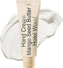 Hetras Mango Shea Butter Hand Cream 50ml Hotel Wood
