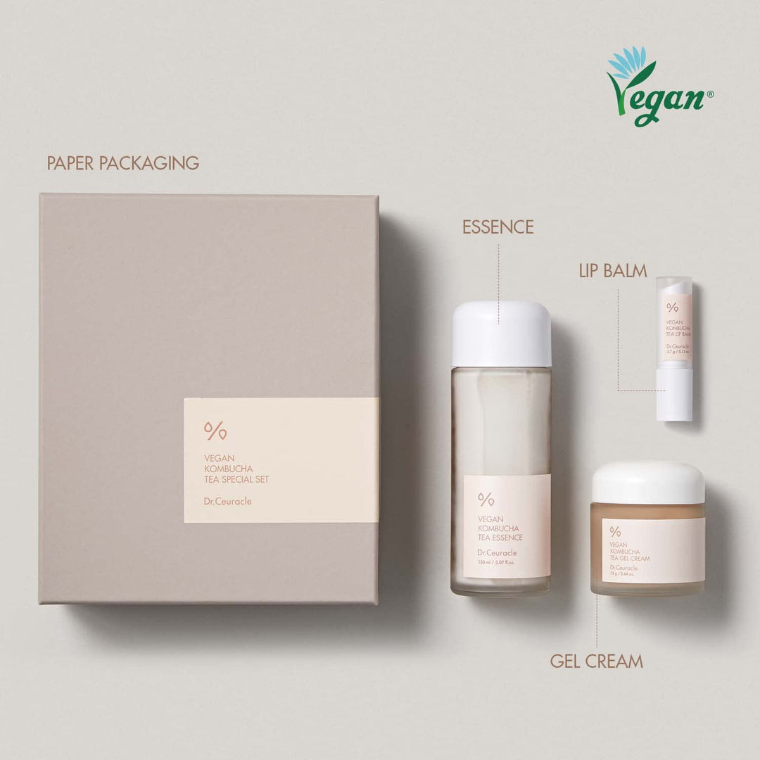 Vegan Kombucha Tea Set 3