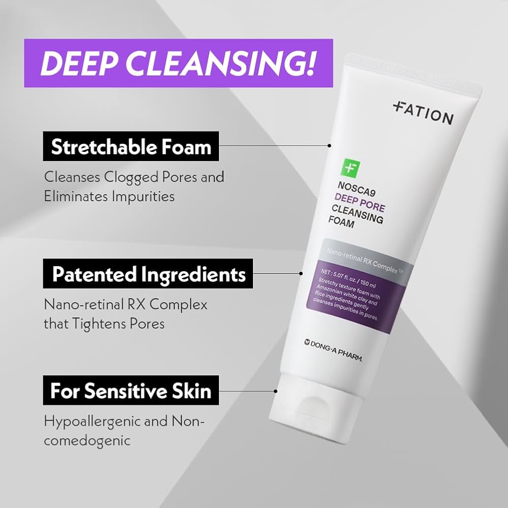 Fation Nosca9 Deep Pore Cleansing Foam 150ml