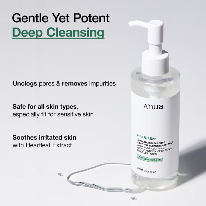 Heartleaf Pore Cleansing Oil MILD 200ml / 6.76 fl. oz.