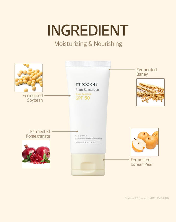 Bean Sunscreen SPF 50 1.69 Fl. Oz. / 50ml