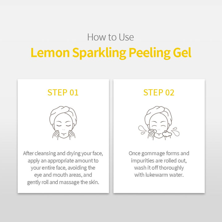 Secret Key Lemon Sparkling Peeling Gel 150ml