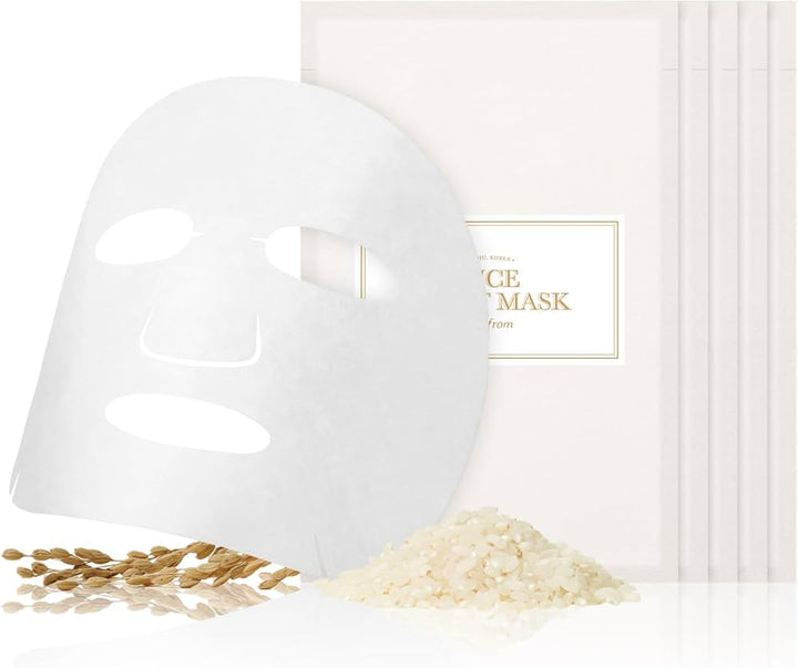 Rice Sheet Mask Pack of 5