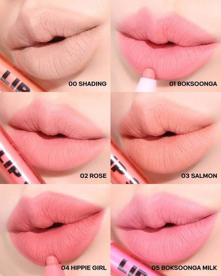 Amuse Lip Smudger 02 Rose