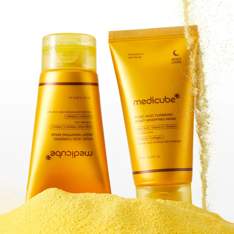 Medicube Kojic Acid Turmeric Night Wrapping Mask 2.53 fl.oz / 75ml
