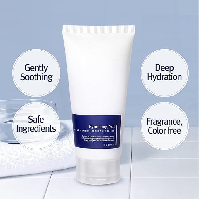 ATO Moisturizing Soothing Gel Lotion  5.07 Fl. Oz / 150ml