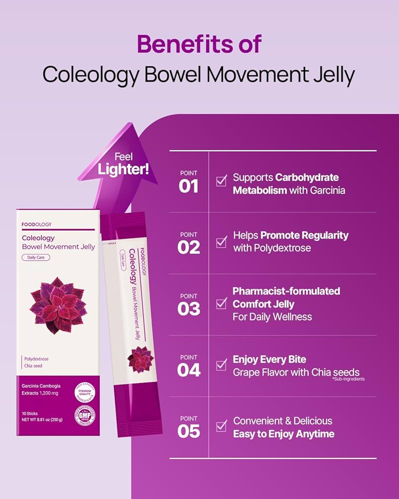 Foodology Coleology Bowel Movement Jelly 10