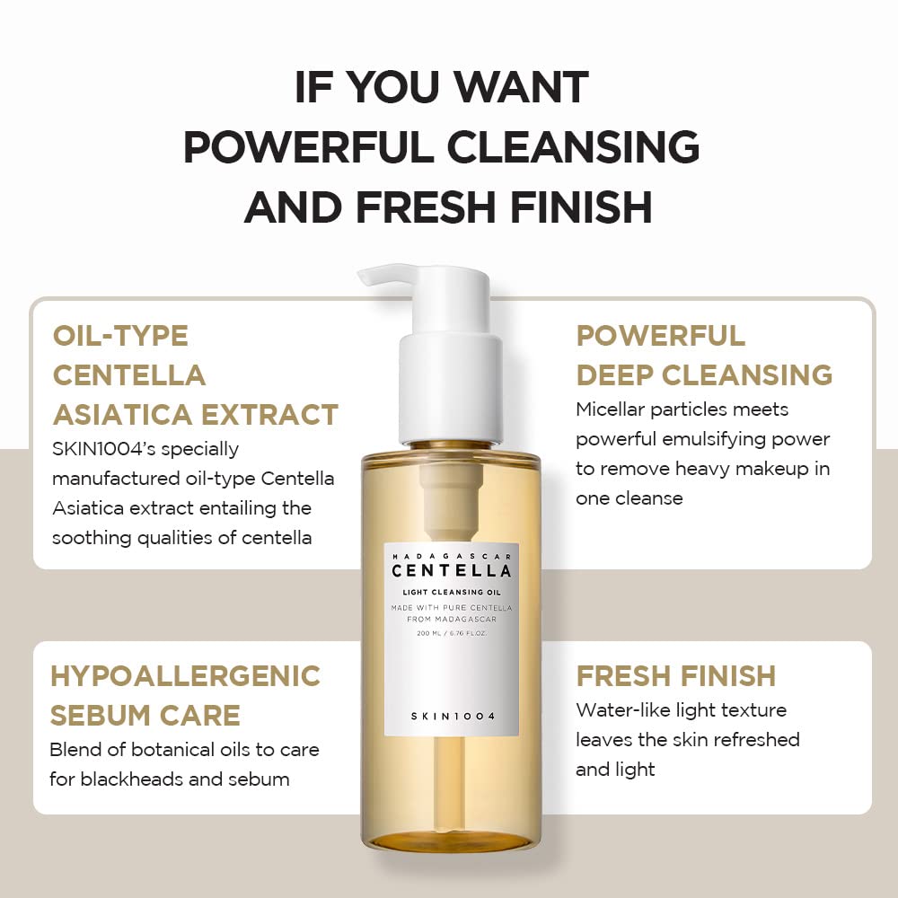 Madagascar Centella Light Cleansing Oil 6.76 fl.oz / 200ml