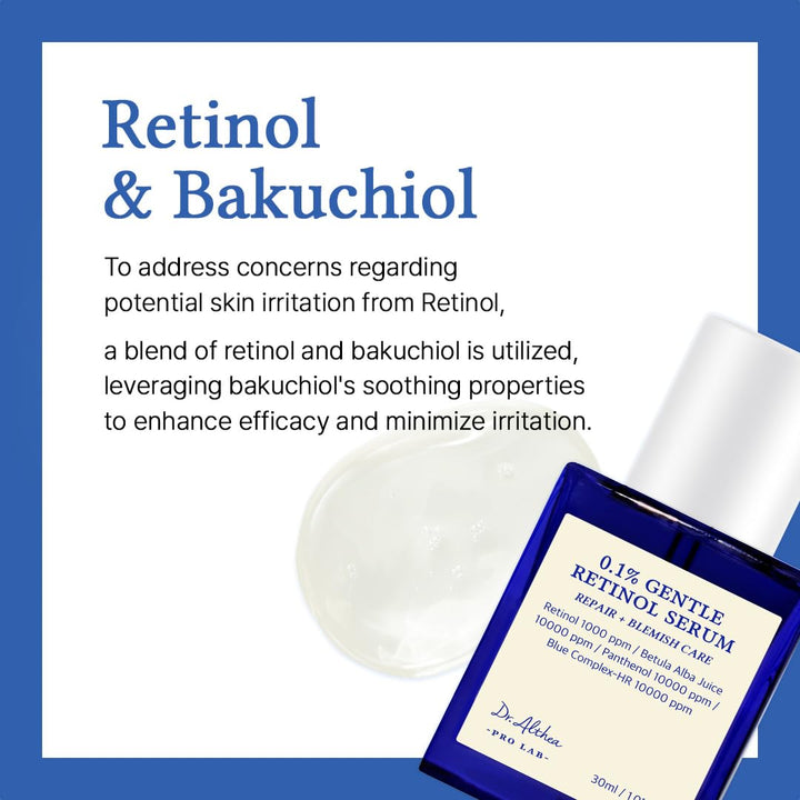 0.1 Gentle Retinol Serum, 30ml / 1.01fl.oz