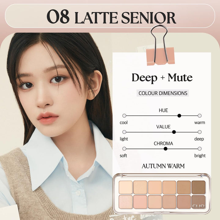 Pro Eye Palette Air 08 Latte Senior