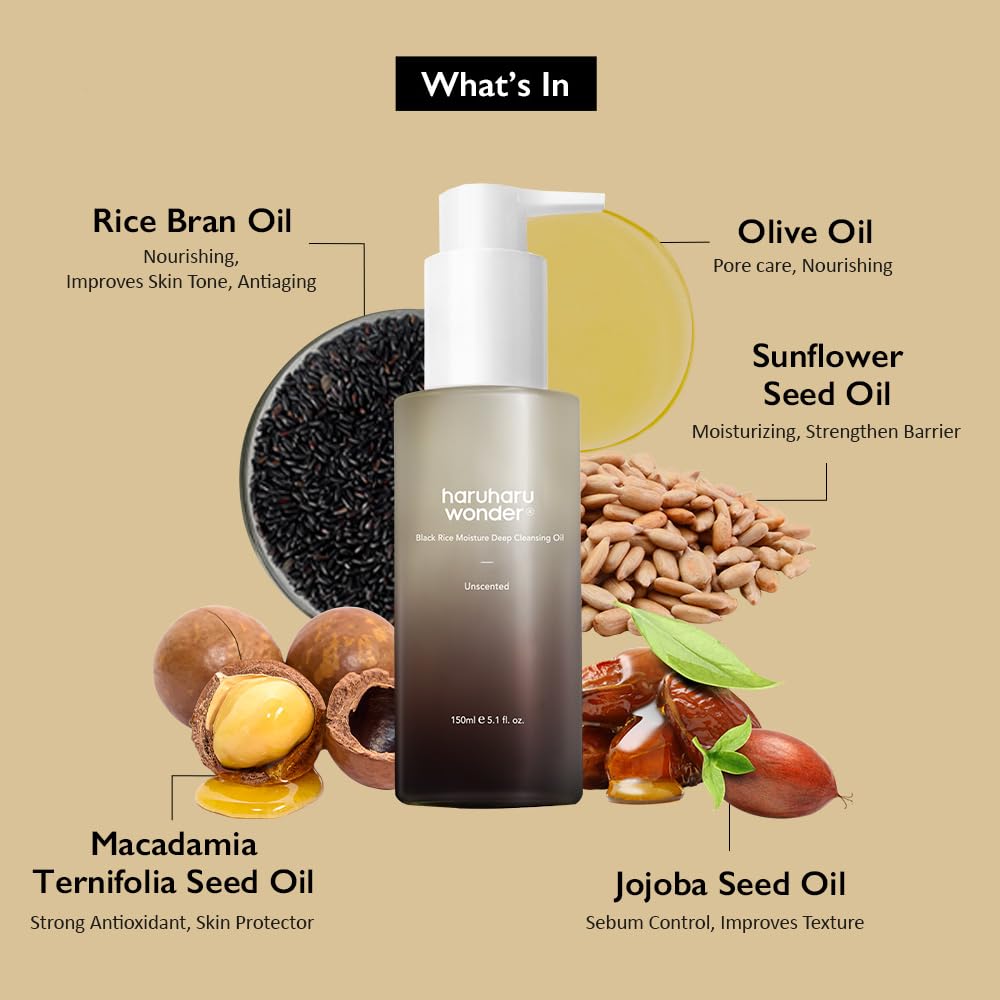 Black Rice Moisture Cleansing Oil 150ml / 5.1 fl.oz
