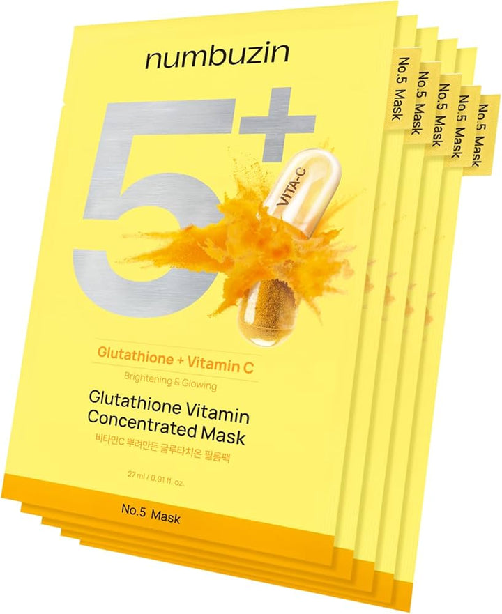No.5+ Vitamin Spotlight Sheet Mask 4ea