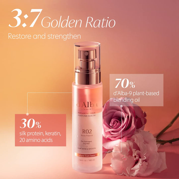 Piedmont Italian White Truffle Professional Repairing Hair Perfume Serum Fragrance 3.38 fl. oz. / 100ml