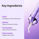Numbuzin No.9 NAD+ Retinol Volumetox Eye Cream 0.33 fl. oz. / 10ml