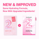 Numbuzin No.2 Rose PDRN Collagen Plumping Sheet Mask 4pks