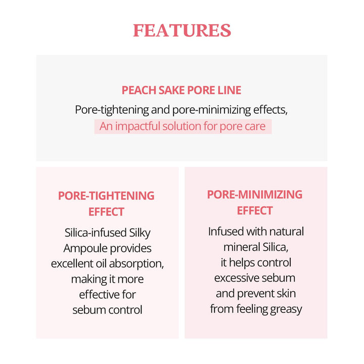 Peach Sake Pore Serum 55ml