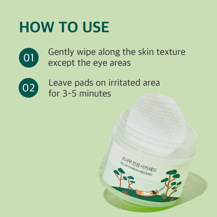 Pine Tree Soothing Cica Pad 50 Sheets