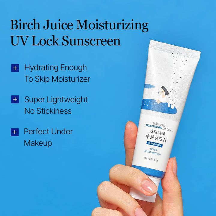 Birch Juice Moisturizing Sunscreen SPF 45+ / PA++++ 10ml