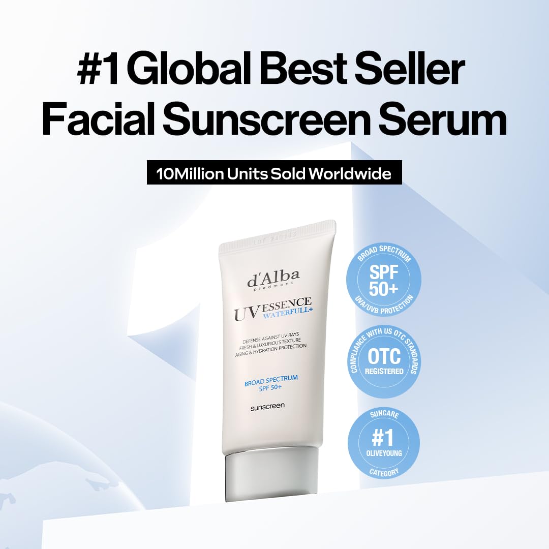 Waterfull Essence Sunscreen BROAD SPECTRUM SPF 50+ 1.69 Fl. Oz, 50ml