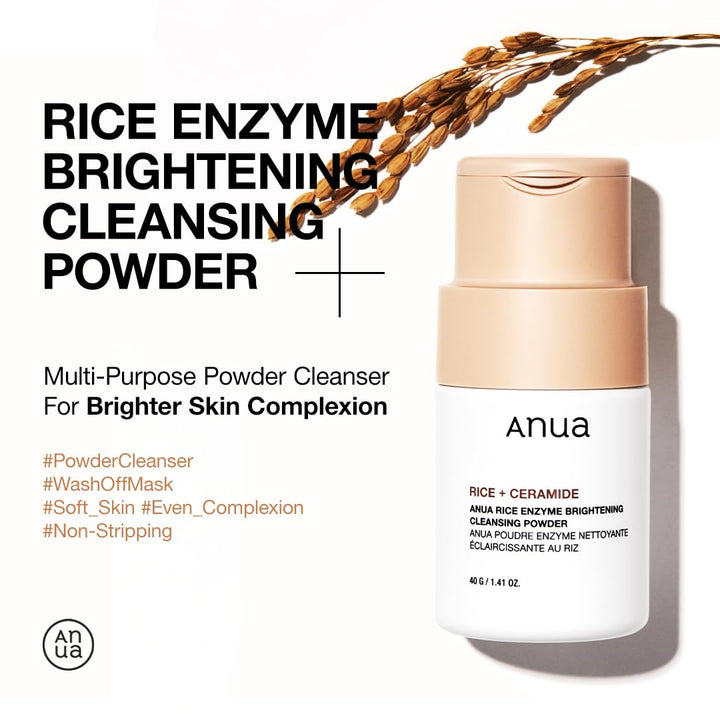 Rice  + Ceramide Enzyme Brightening Cleansing Powder 40ml / 1.41 fl. oz.