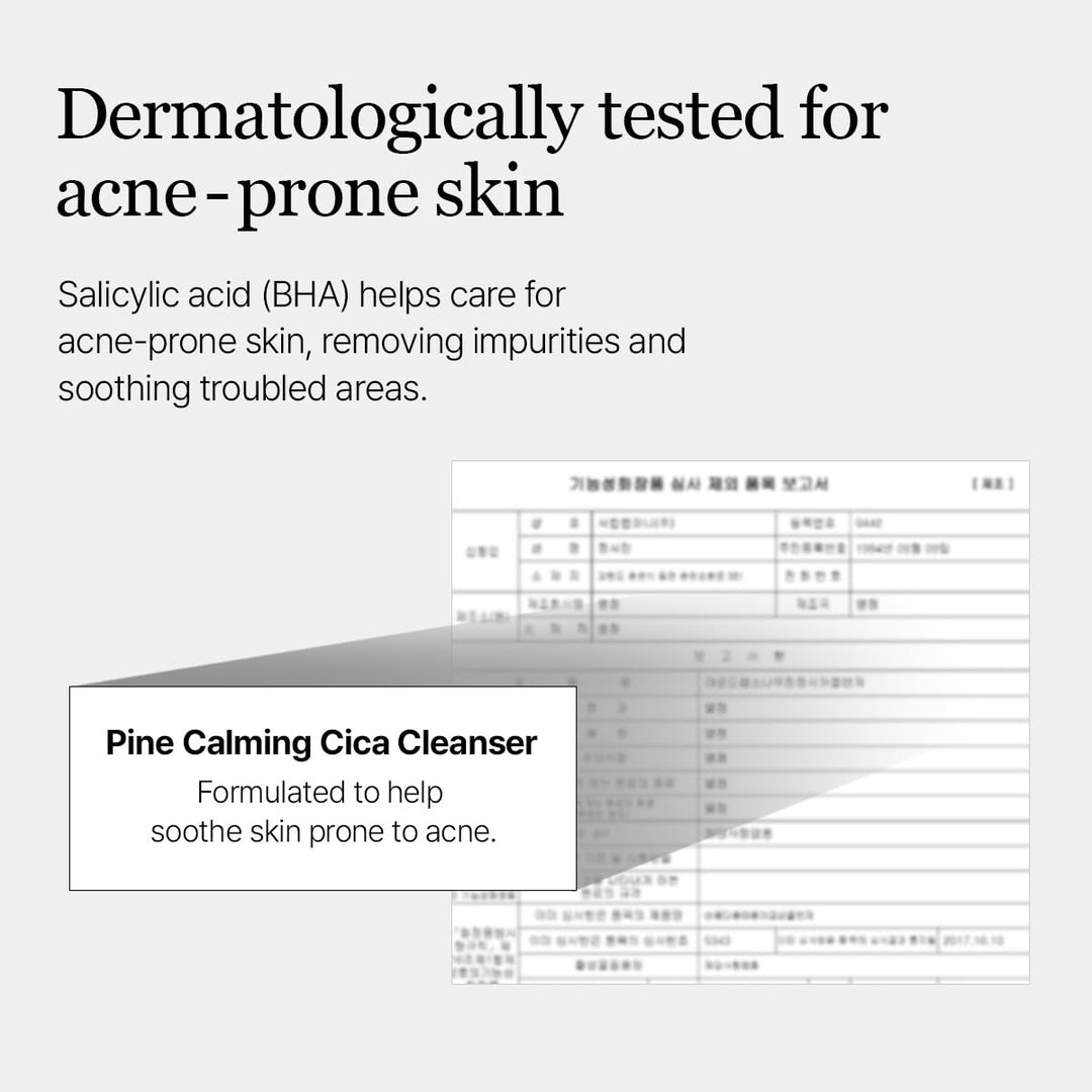 Pine Calming Cica Cleanser 5.07 fl. oz. / 150ml