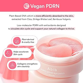 Abib PDRN Retinal Eye Patch Glow Jelly 60pcs